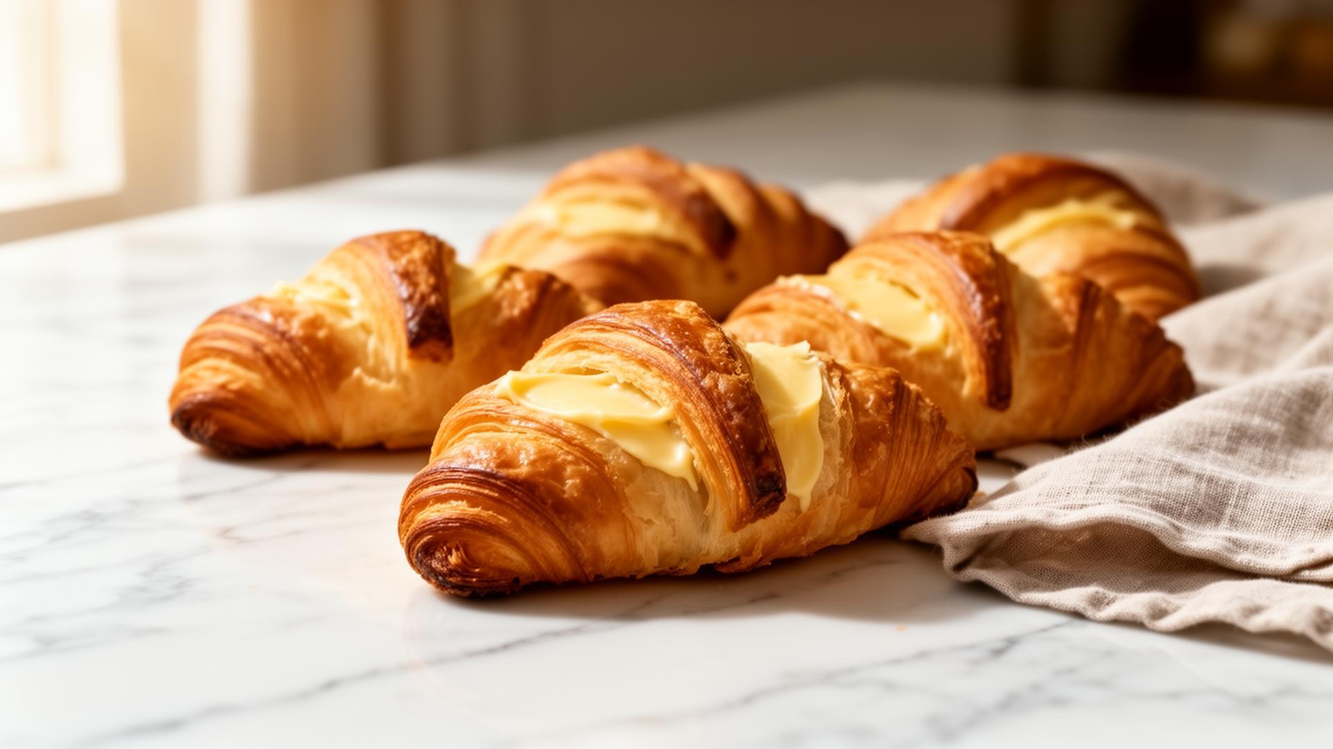 Croissanty prosto z pieca w Pracowni Cukierniczej Kania Lublin