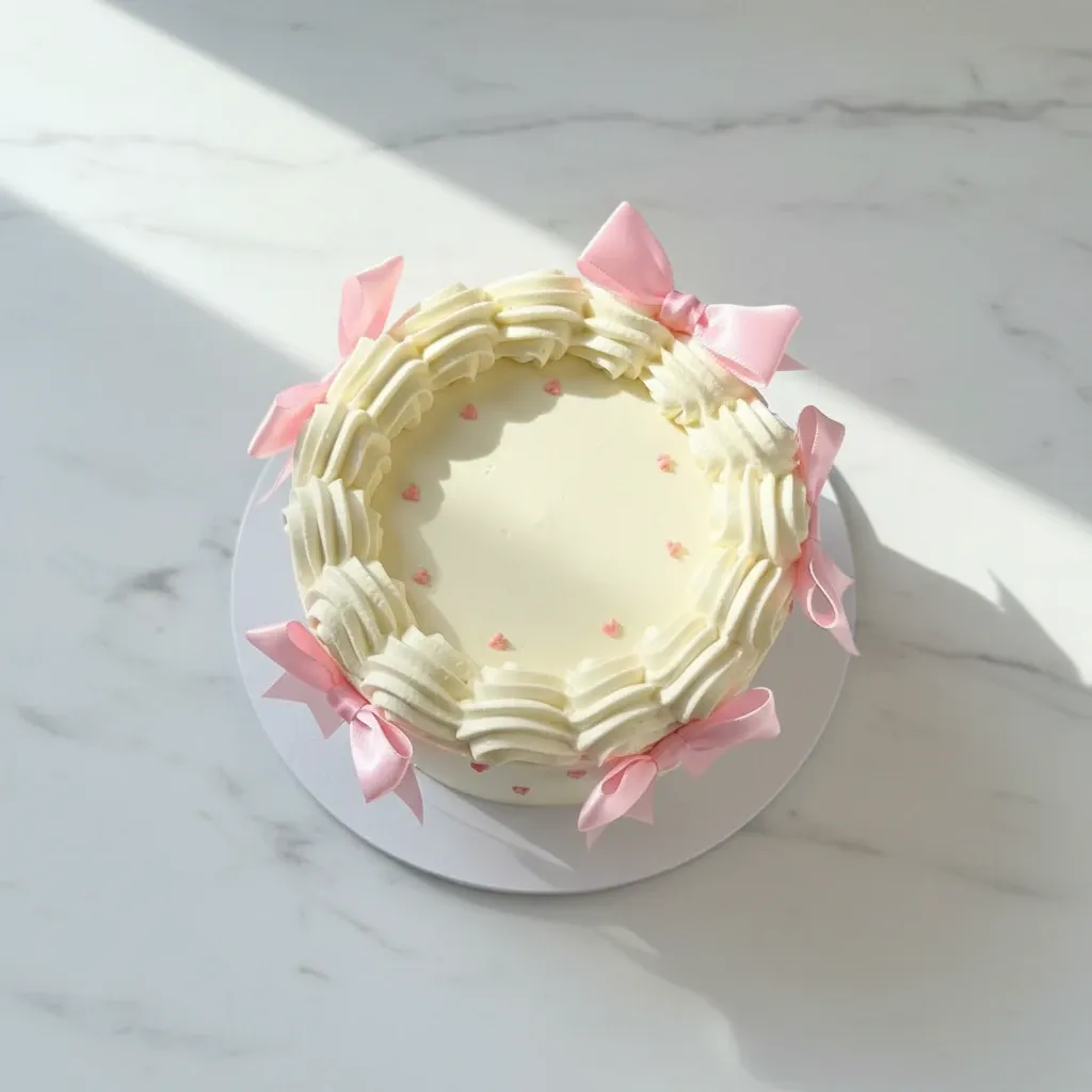 Tort na wieczór panieński (Bride to be) — widok z góry